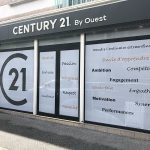 Enseigne Décor contre collé