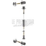 Détail de la fixation avec Platine