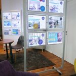 Cadre Porte Affiche led