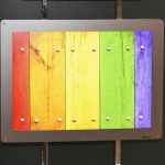 Porte affiche led A3