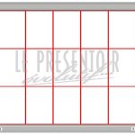 Vitrine d'affichage 1000 x 2000mm 27 A4