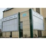 Vitrine d'affichage équipée en cadre clic