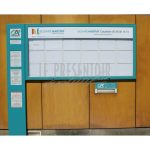 Vitrines extérieures à vos couleurs